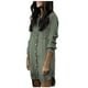 thumbnail image 1 of Chaquetas para mujer Otoño Moda Suelto Sólido Borla Casual Manga completa Tops Chaqueta de mezclilla Blusa Abrigo Odeerbi  ODB-3, 1 of 5