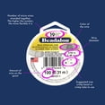thumbnail image 4 of Beadalon 19 Strand Bead Stringing Wire - Beading & Jewelry Making Supplies, Flexible Stainless Steel Nylon Coated Thin String for Bracelets & Necklaces, 4 of 12