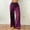 Hot Pink, variant on Womens Yellow Black Buffalo Plaid Wide Leg Pants Elastic Waist Drawstring Loose Fit Lounge Pajama Bottoms,Size M
