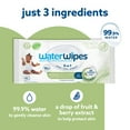 thumbnail image 5 of WaterWipes Sensitive Baby & Toddler Wipes, 3-In-1 Cleans, Cares, Protects, 99.9% Water, Textured Clean, Unscented & Hypoallergenic, 9 Packs (540 Wipes), 5 of 12