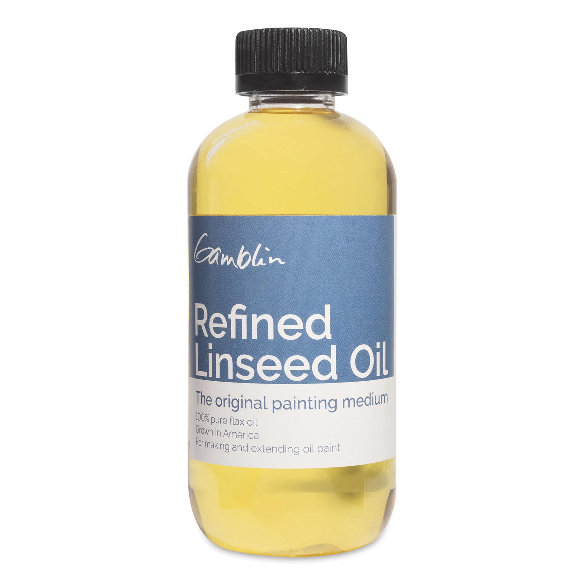 Gamblin - Refined Linseed Oil - 8 oz.
