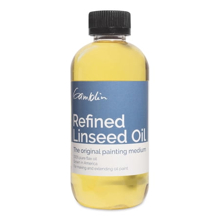 Gamblin - Refined Linseed Oil - 8 oz.