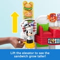 thumbnail image 4 of Fisher-Price Little People Disney Jr Mickey Mouse & Goofy’s Silly Sounds Diner Toddler Playset, 4 of 6