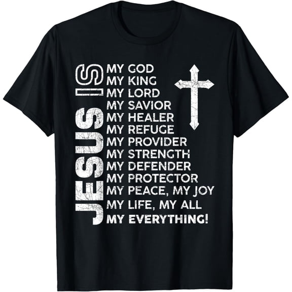Christian Men Jesus T-Shirt tee