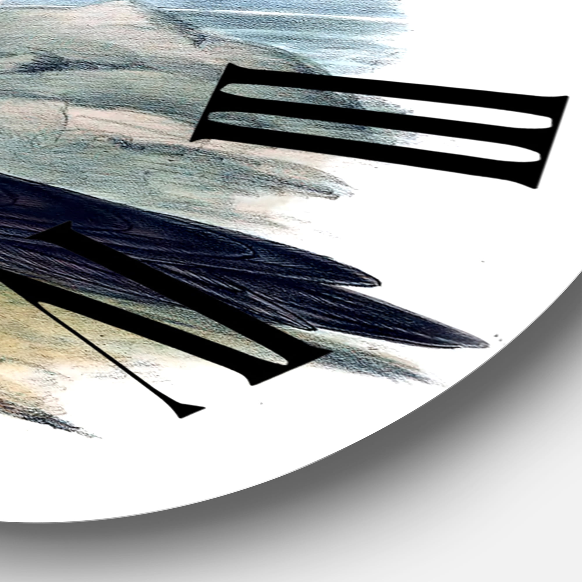 Designart 1 in Quartz Traditional Wall Clock
