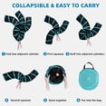 thumbnail image 7 of Cat Tunnel for Indoor Cats Large, with Play Ball S-Shape 5 Way Collapsible Interactive Peek Hole Pet Tube Toys, Puppy, Kitty, Kitten, Rabbit, 7 of 7