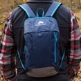 thumbnail image 2 of Ozark Trail Adult 10 Liter Small Hiking Backpack, Recycled Material, Embossed, Unisex, Blue, 2 of 9