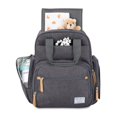 thumbnail image 2 of Canyon Summit Convertible Diaper Bag Backpack - Gray, 2 of 9
