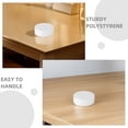 FOMIYES 30Pcs White Foam Cake Dummies Round Polystyrene Circles for ...