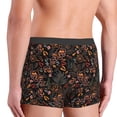 thumbnail image 3 of Goofa Floral Printed Men's Boxer Briefs Underwear, Moisture-Wicking Underwear, Trunk,Soft and Breathable Cotton Underwear-Medium, 3 of 9