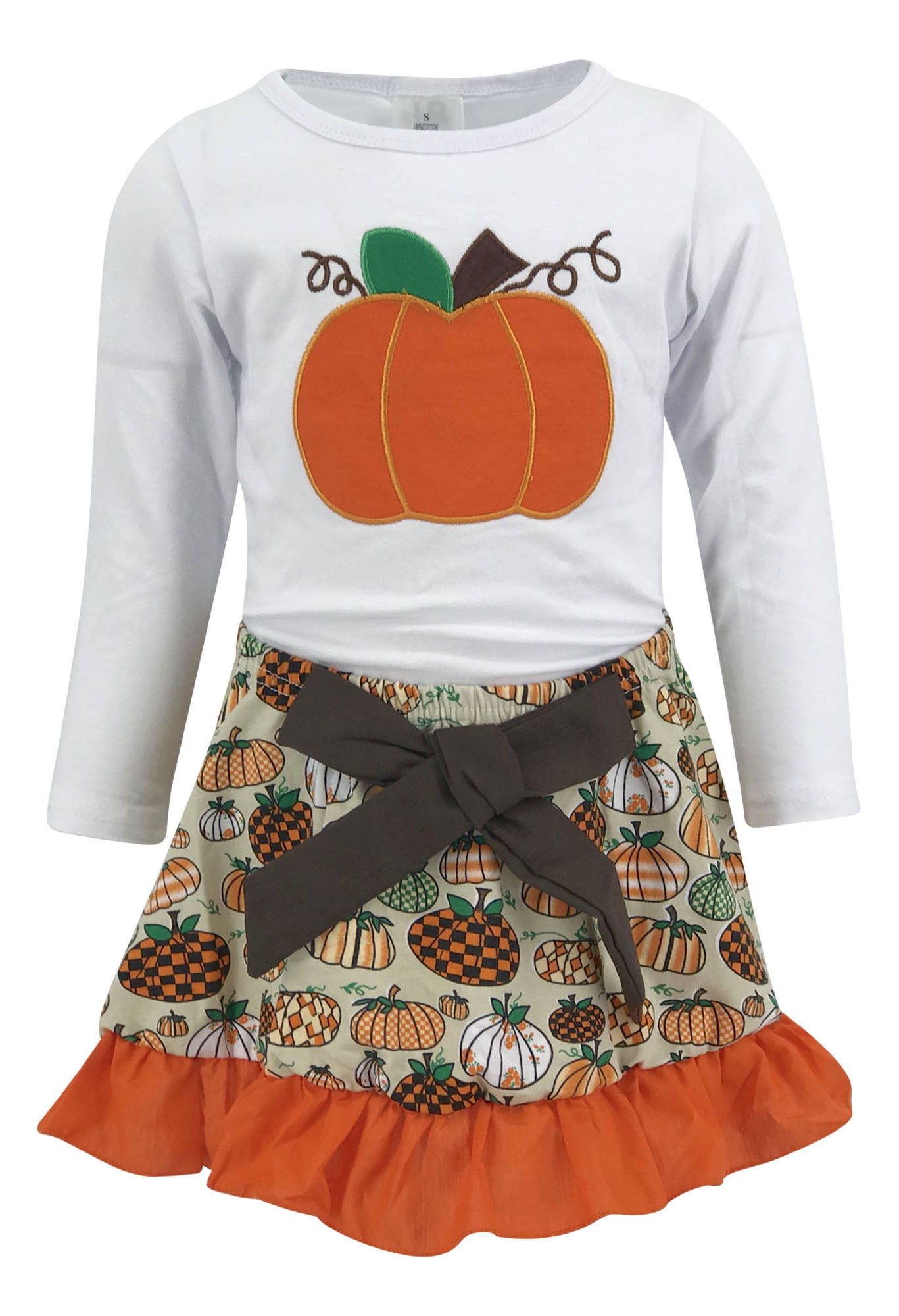 pumpkin outfit for baby girl