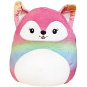 Squishmallow 5" Xenia Rainbow Fox Soft Ombre Forest