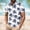 Tops-A570Black, variant on Gamivast Hawaiian Shirts for Men Vintage Floral Graphic Golf Shirts Breathable Lapel Collar Summer Shirts Button Placket Tennis Vacation Outdoor