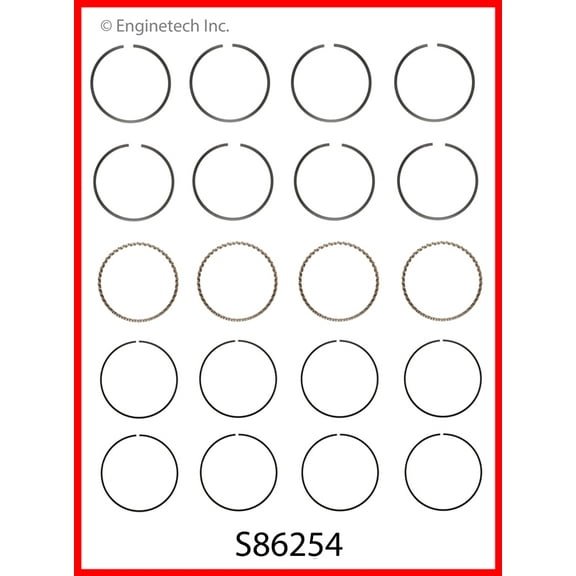 RINGS TOY 2.0L 1998 3SFE