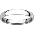 thumbnail image 3 of FB Jewels Continuum 925 Sterling Silver 3mm Light Comfort Fit Mens Wedding Ring Band, 3 of 3
