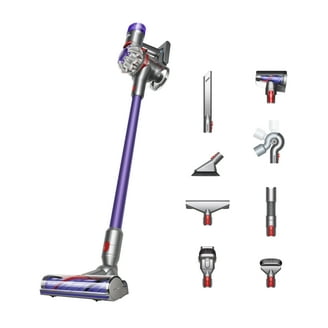 Dyson V7 Advanced Cordless Vacuum Cleaner, Silver, Hair Removal