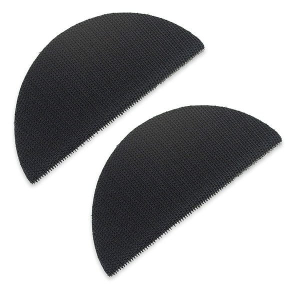 TGR Half Moon Hand Sanding Pad - Hook and Loop (2 Pack) (5 inch)