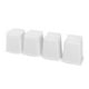 thumbnail image 2 of 4 elevadores de muebles de 6 pulgadas con forma de L trapezoidal, antideslizantes, para cama y sofá, extensores de patas para muebles., 2 of 14