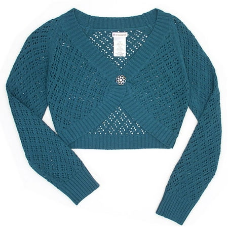 No Boundaries - Juniors Crochet Shrug