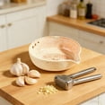 thumbnail image 4 of Mlkoz Kitchen Accessories , Bol à Ail Fait Main, Cadeaux pour Femmes, 4 of 5