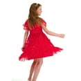 thumbnail image 3 of Kensie Girl Sequin Mesh Short Sleeve Dress, Sizes 4-16, 3 of 7