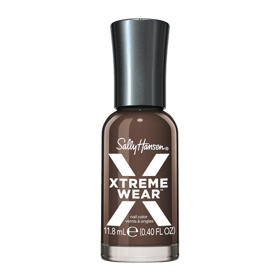 Sally Hansen Xtreme Wear Nail Polish, Central Bark, 0.4 fl oz, Chip Resistant, Bold Color