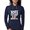 Navy, variant on CafePress - VOTE Like Your Rights Depend O Long Sleeve T Shirt - Womens Hooded Shirt
