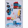 thumbnail image 3 of Superior Country Trucking Non-Slip Kids Playroom Nursery Washable Indoor Area Rug, 8' x 10', 3 of 11