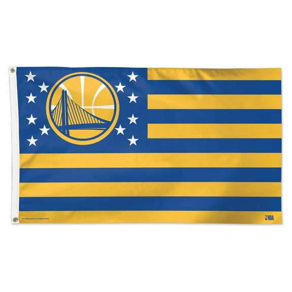 Golden State Warriors Official NBA 3' x 5' Flag 3x5 Deluxe Banner by Wincraft 914217