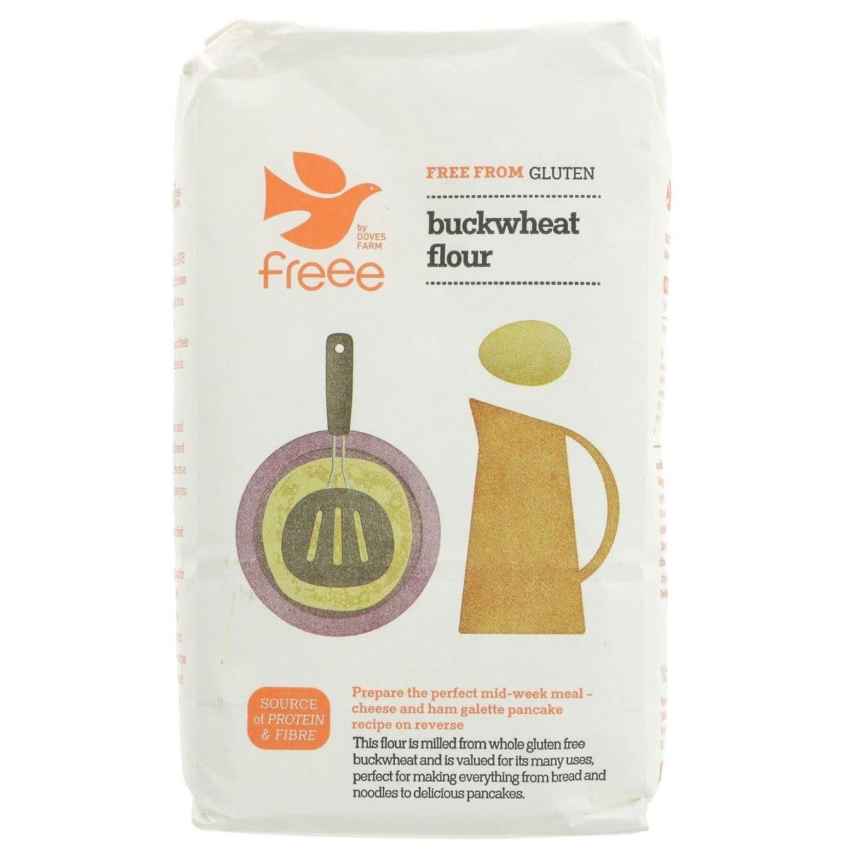Buckwheat Flour Gluten-Free Doves Farm 1kg