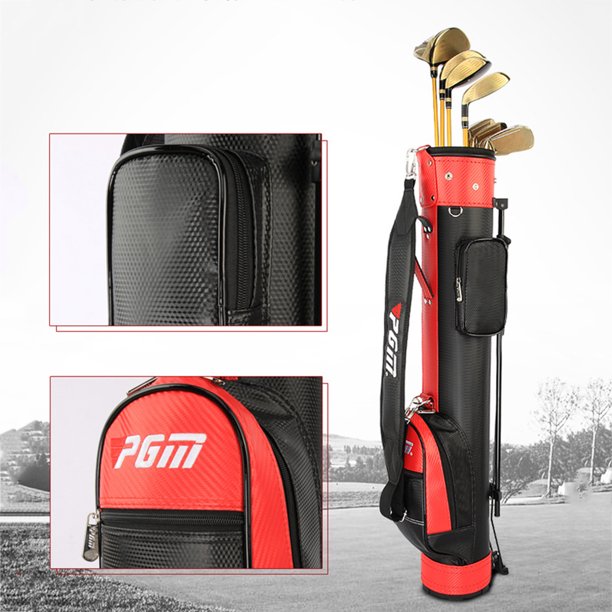 El paquete de transporte de golf puede contener 9 palos de golf de gran capacidad Bolsa de transporte ligera