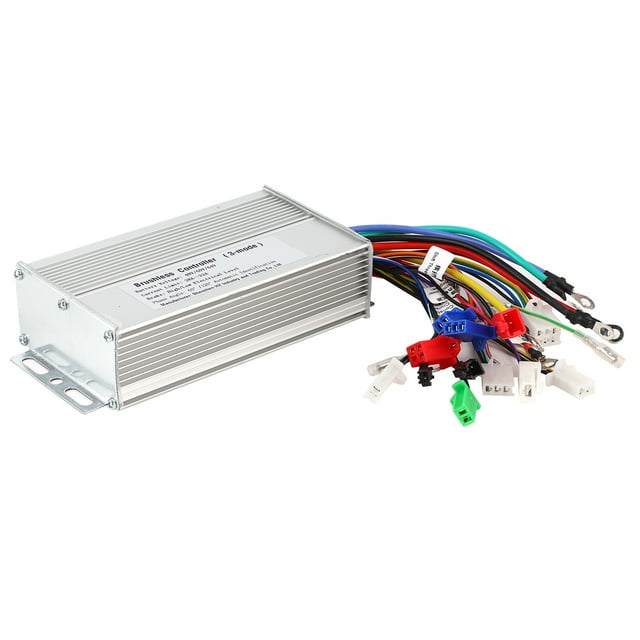 Controlador de velocidad de motor sin escobillas para bicicleta eléctrica de 48 V, 60 V, 64 V, 1000 W a 1500 W para patinete eléctrico
