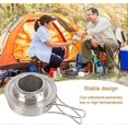 thumbnail image 5 of Réchaud de Camping, Mini Réchaud à Alcool Brûleur à Alcool avec Poignée et Couvercle pour Randonnée Pique-Nique Camping (Sans Alcool), 5 of 5