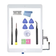 Screen Replacement for iPad 5th-digitizer replacement parts kits for iPad 5 5th generation 2017 9.7 inch model a1822 a1823 with home button & repair tools