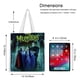 thumbnail image 5 of The Munsters Bolso de tela con estampado de lienzo para mujer, bolsa de compras reutilizable y estética, con cremallera interior, regalo para mujer, 35 × 40 cm., 5 of 6