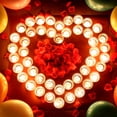 thumbnail image 3 of Amdohai Rose Scented Tea Lights Candles 12 Packs 2 Hours Burn Duration, 3 of 9