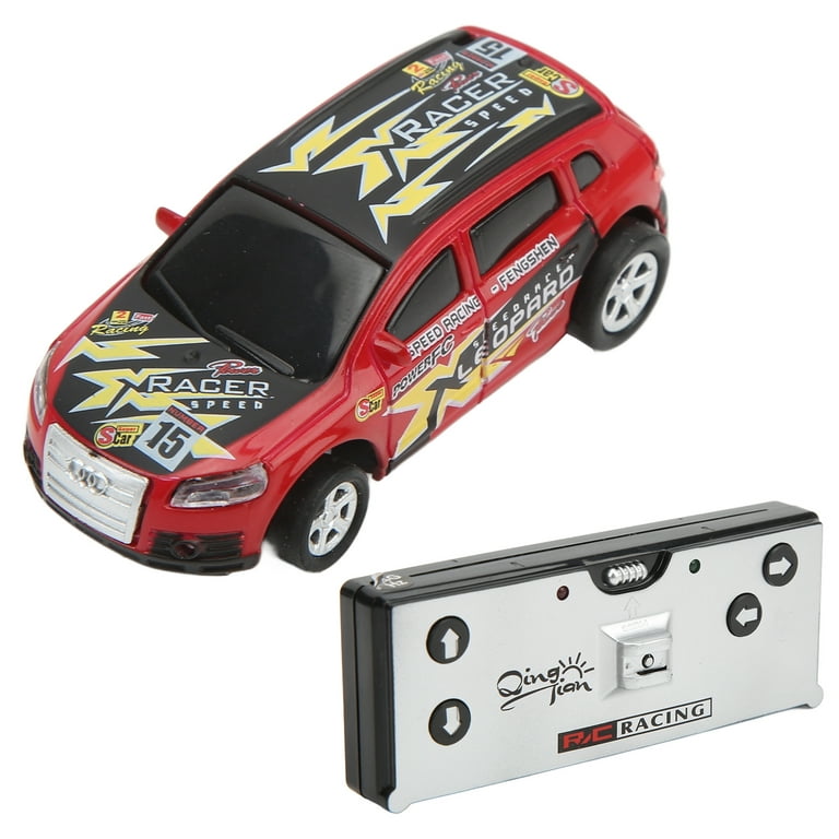 Mini Can RC Car, 1:64 Scale Novel Packaging Small RC Car ABS for Indoor
