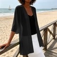 thumbnail image 4 of Linfrsh Shawl Wraps for Women Evening Dresses Chiffon Soft Capelets Wedding Bridal Cover Up(Black,XL), 4 of 5