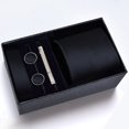 thumbnail image 1 of Cajas de regalo Corbata para hombre Bufanda cuadrada Gemelos Clip de corbata Conjunto de cinco piezas Negocios formales Rayas azules, 1 of 6