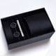 thumbnail image 1 of Cajas de regalo Corbata para hombre Bufanda cuadrada Gemelos Clip de corbata Conjunto de cinco piezas Negocios formales Rayas azules, 1 of 6