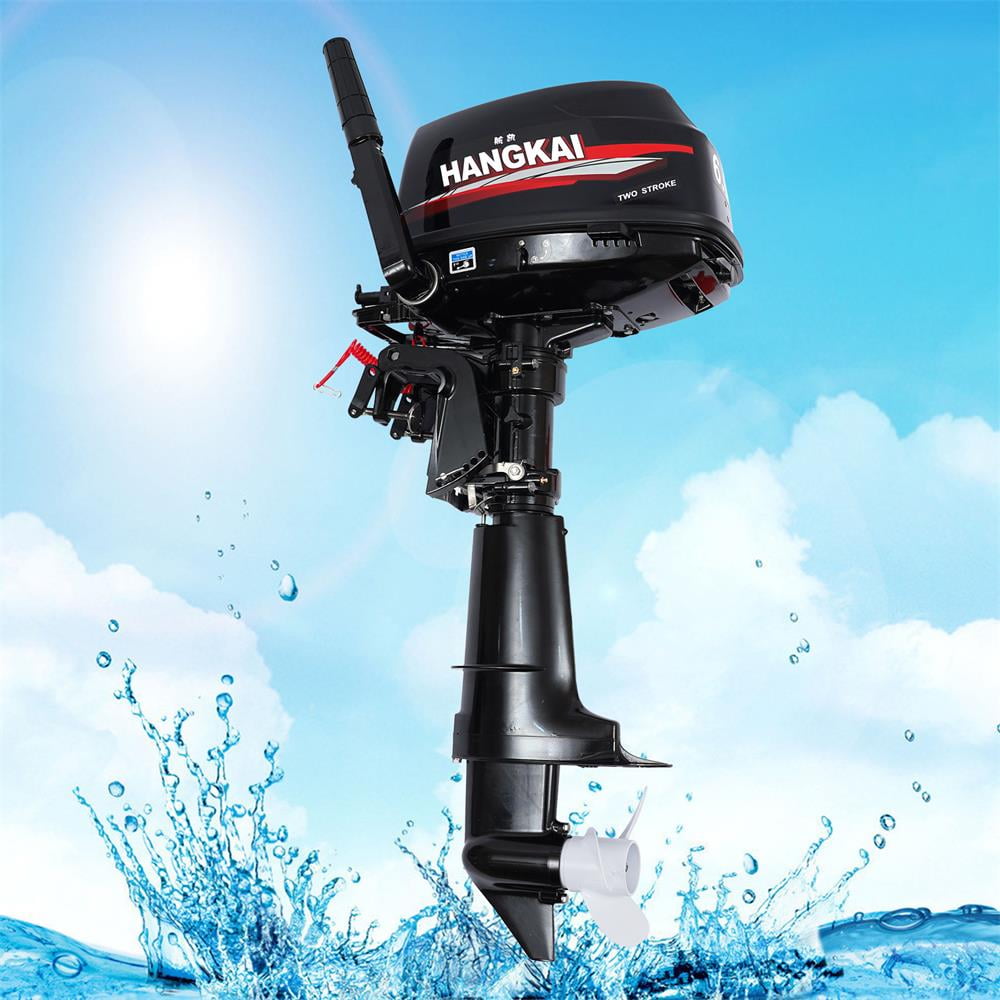 LOYALHEARTDY Outboard Motor 6 HP 2Stroke Inflatable Fishing Boat