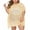 Yellow Beige, variant on Plus Size Swimsuit Cover Up for Women Summer Crochet See-Through Bathing Suit Cover Up Sexy Swimwear Beach Coverups Shermie