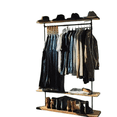 thumbnail image 1 of Rack Perchero Boutique Furniture World Repisa Vintage Colgador Ropa Estante, 1 of 6