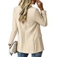 thumbnail image 3 of longantii Blazers for Women Casual Oversized Open Front Long Sleeve Jackets Work Office Business Suit Blazer 2026, 3 of 5