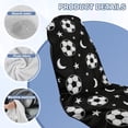 thumbnail image 4 of ZUXONGSY Car Seat Cover Towel Football Moon Print Automotive Front seat Protector Washable Car Seat Cushion for After Gym Workout, Running, Beach Sports, 4 of 8