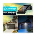 thumbnail image 2 of Lámpara solar con sensor de movimiento de 56 LED, 120°, resistente al agua, IP65, para jardín, con cable Versalles de 5 m, 2 of 5