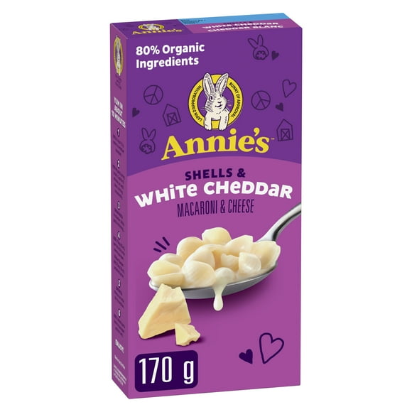 Annie's Macaroni & Cheese, Shells & White Cheddar, kids meal, 170 g, 170 g