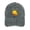 Gray, variant on Guess What Chicken Butt Charcoal Baseball Cap for Men Women, Adjustable Snapback Hats Cotton Hat