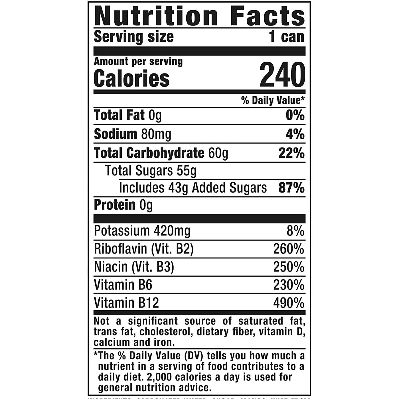 Monster Energy Juice Monster Mango Loco, Energy + Juice, Energy Drink, 16 Ounce (Pack of 15)