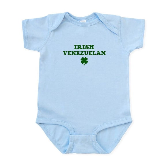 CafePress - Irish Venezuelan Infant Bodysuit - Baby Light Bodysuit, Size Newborn - 24 Months